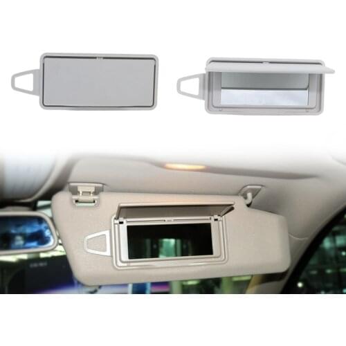Sun Shade Visor Makeup Cosmetic Mirror Cover For Mercedes Benz E class W212 W218 CLS E200 E260 E300