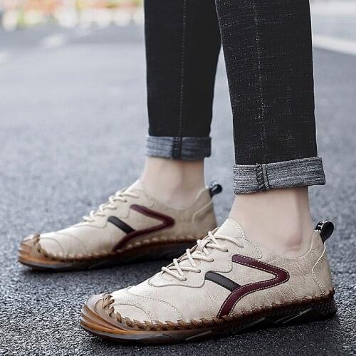 Sneakers for cuero casuales summer sports 47 classic casual zapatos de shoe breathable size mens large chinese scarpe uomo men