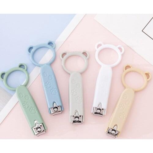 Leuke Nagelknipper Cutter Trimmer Schaar Professionele Teen Vingernagel Teennagel Manicure Clippers Telefoon Houder Nail Tool