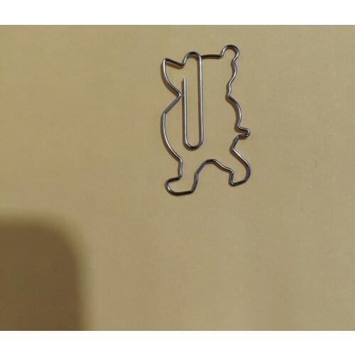 Metal bear shaped Paper Clips Decorative Stationery Clips Cute Paper Clips Kawaii Stationery Office clips Cute Office Supplies