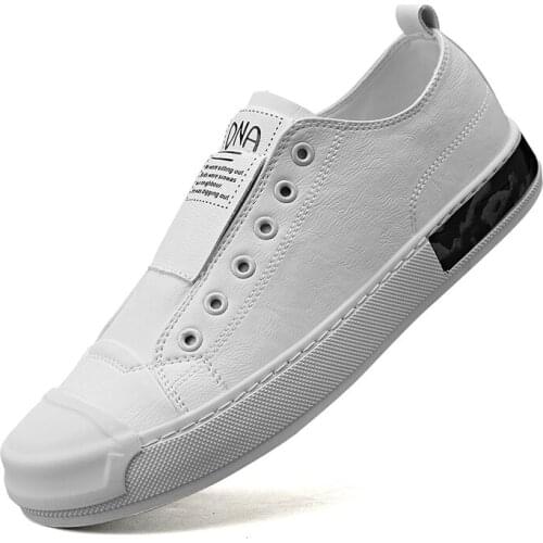 2020 Men Loafers Shoes Sneakers Spring/Autumn Artificial Leather Leather Shoes Men Slip-On Casual Natural Leather Loafers