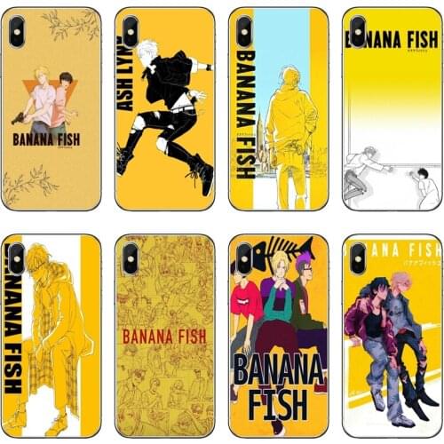 Banana Fish Anime TPU Soft Phone Case For Xiaomi Mi 11 Note 10 10T 9 9T 8 Pro A2 Lite A3 A1 Poco F1 F2 M3 X3 NFC