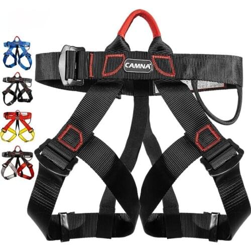 Outdoor Climbing Seat Belt Half-length Aloft Safety Belt Climbing Gear Seated Rock downhill high altitude work life saving