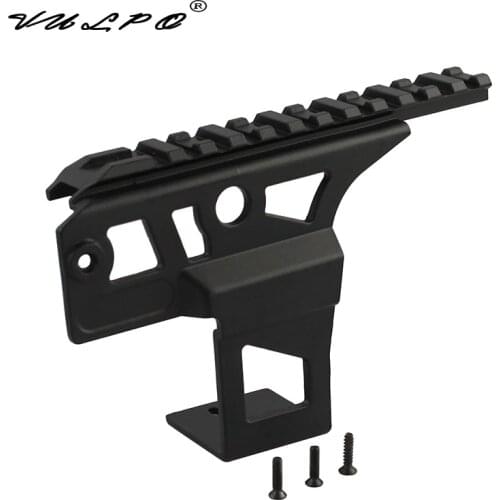 VULPO AK47 rail mount upper front side scope mount flashlight Laser Dot Sight for hunting receiver