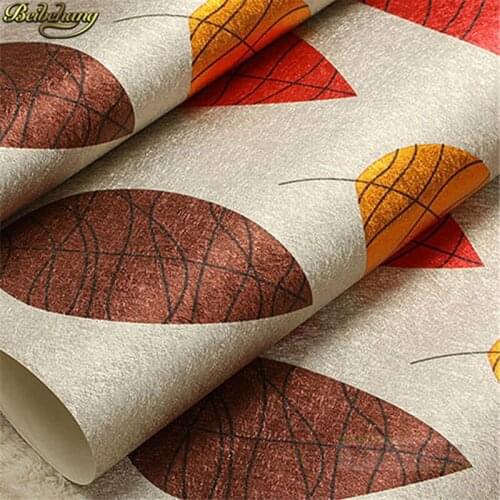 Beibehang Luxurious European Golden Flower Pastoral Leaves Leaves Background Wallpaper Bedroom 3D Gold Foil Wallpaper Mural