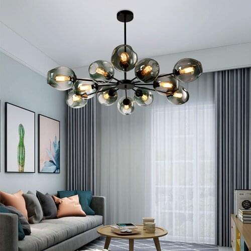 Nordic Simple Chandelier Modern Home Decoration Dinning Room Hanging Lamps,Restaurant Lighting Creative Living Room Chandeliers