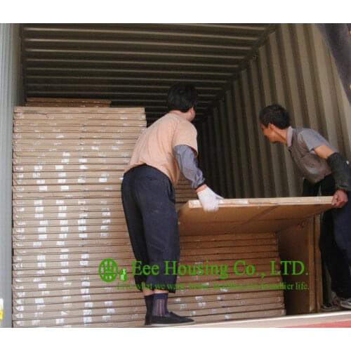 40mm thickness Timber veneer door for residential villa, Swing type door, inward & outward opening entry door, MDF Timber door