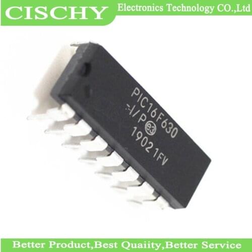 5pcs PIC16F630-I/P DIP14 PIC16F630-I DIP PIC16F630 DIP-14 16F630