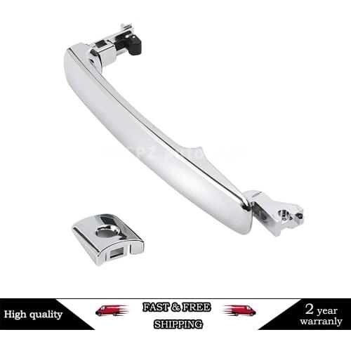 80640-CA012 80640-CA012 80645-CA000 80645CA000 1 PC Car Chrome Outside Front Left Door Handle for Nissan Rogue 2010-2013