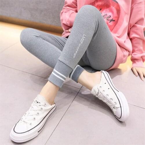 932# Maternity Pants Cotton Spring Autumn Support Abdomen Elastic Waist Pants Maternity Leggings Maternity Trousers
