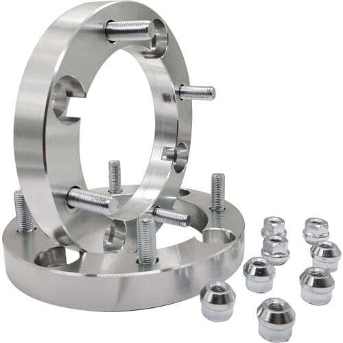 4 Lug Hub Centric Wheel Spacer Adapters for Polaris RZR Ranger 500/800 2008-2014 4x156 Mm with 3/8x24 Studs - 2 PCS