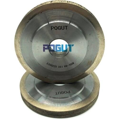 Diamond Grinding Wheel 100*22*4/5/6/8/10/12/15/19mm, Peripheral Daimond Polishing wheels, For Glass Grinding Machine