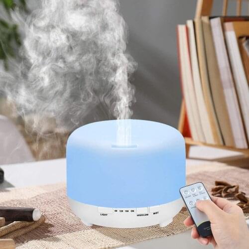 Aroma Diffuser Large Ultrasonic Air Humidifier for Home Essential Oil Difuser Aromatherapy Air Freshener Household Humidificador