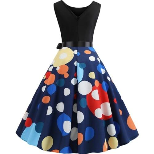 Bencresun Summer Polka Dot Dresses