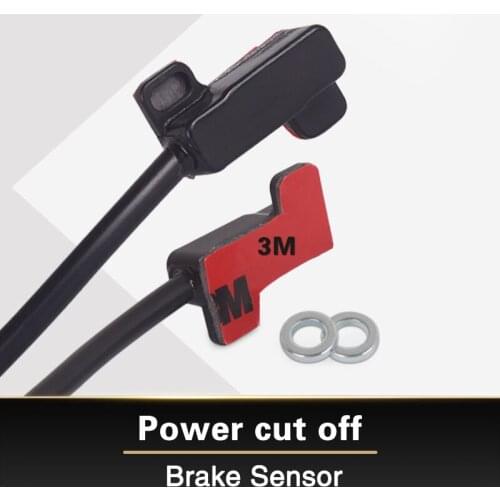 Bafang BBS02 BBSH brake sensor Power cut off gear shifter combined brake lever hydraulic brake Brake Lever Julet waterproof plug