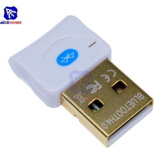 Diymore Bluetooth 4.0 Dongles USB 2.0 Adapter CSR4.0 for Computer Bluetooth Adapter