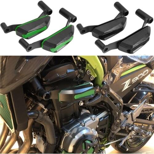 For Kawasaki Z900 2017 2018 2019 2020 2021 Engine Cover Crash Pads Frame Protector Slider Stator Guard Z 900 Motorcycle Part CNC