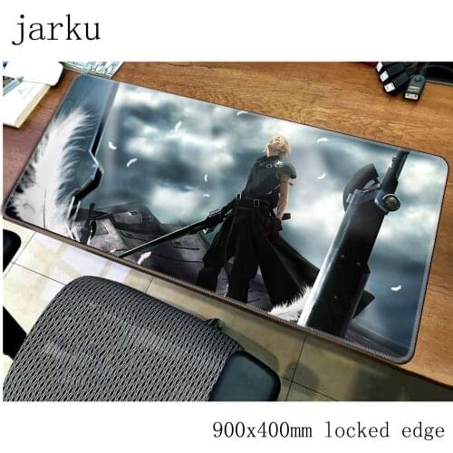 Final fantasy mousepad gamer 900x400X3MM gaming mouse pad large best notebook pc accessories laptop padmouse ergonomic mat