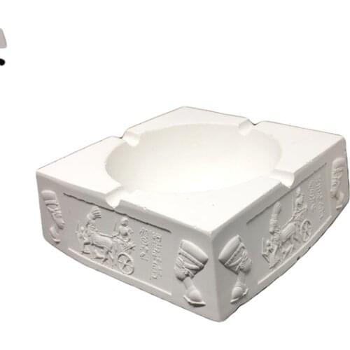 From the sea Mashups Can Be Dyed Polyester Ashtray paintable decorative objects декоративные предметы под роспись