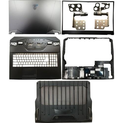 Laptop Case LCD Back Cover/Front Bezel/Hinges/Palmrest/Bottom Case/Bottom Cover For MSI GT76 Titan DT 9SG 9SF MS-17H1 Notebook