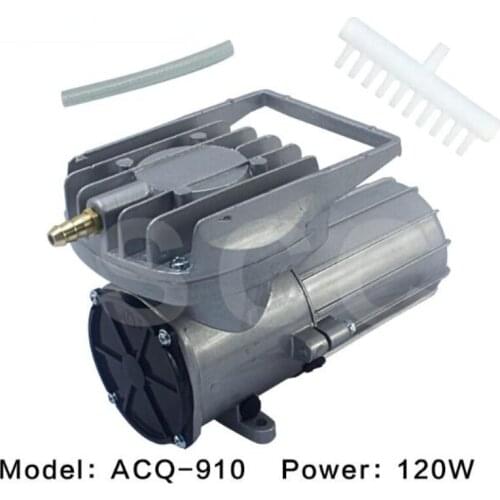 DC 12V 160L/min 120W Permanent magnet DC diaphragm Air Compressor Oxygen pump Fish Tank Pond Aquarium Aerator Pressure air Pump