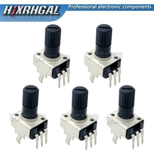 5pcs RV09 Vertical 12.5mm Shaft 1k 2k 5k 10k 20k 50k 100k 0932 Adjustable Resistor 9 Type 3pin Seal Potentiometer igmopnrq