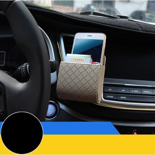 Car outlet storage bag car phone storage storage box modification car Accessories For Hyundai Tucson 2015-2018