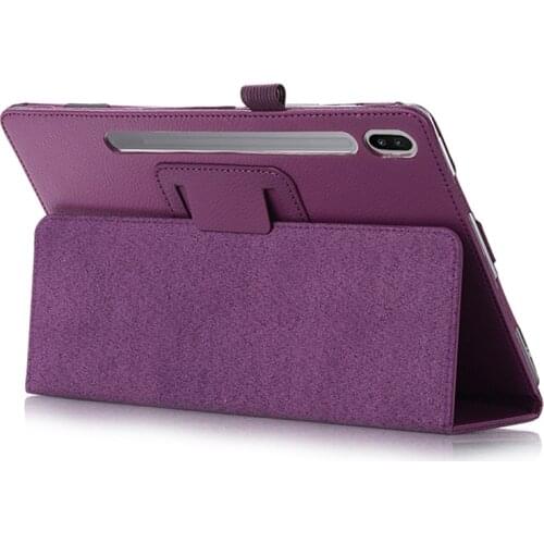 Fundas Capa For Samsung Galaxy Tab S6 10.5 SM-T860 SM-T865 Cover Case Ultra Slim 2 Folded Soft Back Shell Smart Awake-Sleep Case