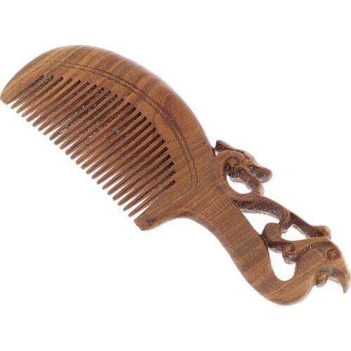 Natural Sandal Wood Wooden Comb Beauty Hair Care Scalp Massage Beard Comb