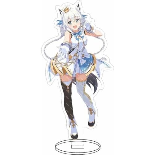 Hololive Vtuber Pekora Uruha Rushia Hosimati Suisei Anime Acrylic Stand Figure Model Plate Cosplay Collection Gifts
