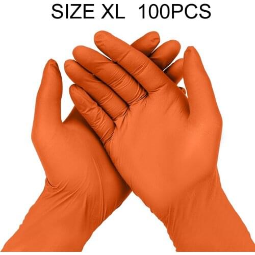 Hot100pcs Disposable Latex Rubber Gloves Anti-Static Glove Universal Left And Right Hand Household Cleaning Experiment Catering