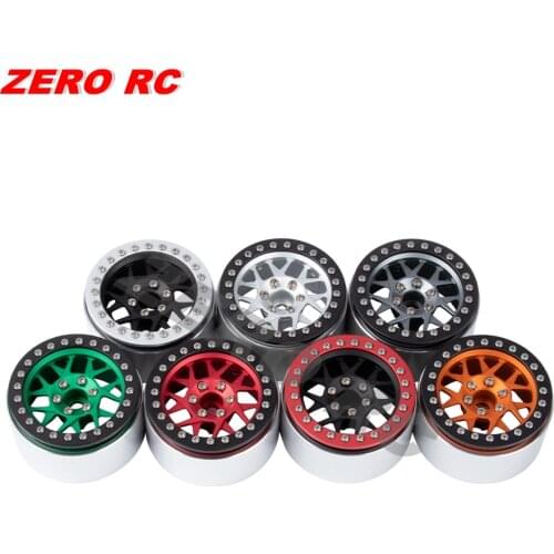 ALLOY 2.2 Beadlock Wheels Rims RC Car OFF-ROAD WHEEL For 1/10 RC Rock Crawler Axial SCX10 WRAITH RR10 RBX10