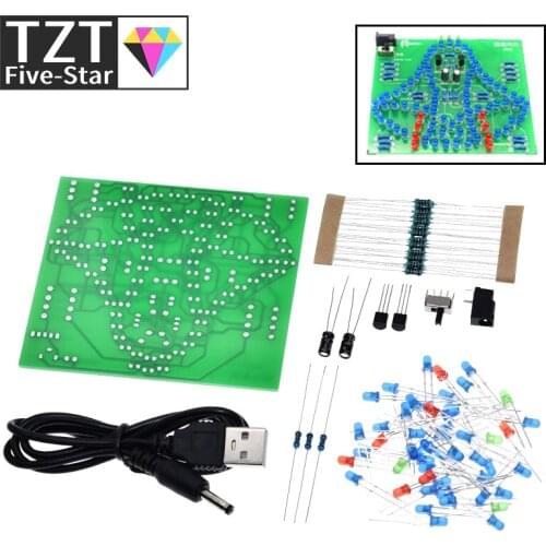 Laboratory Swing bells Wobbly Windbell Fun Electronic DIY Kit Wring 95 LEDs Wind bell 5V 9V