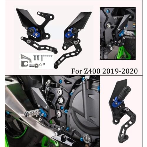 MTK RACING FOR KAWASAKI Z400 Z 400 NINJA 400 Rear pedal increased pedal for motorcycle articulated pedal system 2019-2020