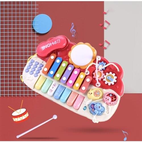 New children’s lifelike piano educational toy set children’s elimination of boredom game set to improve intellectual toys