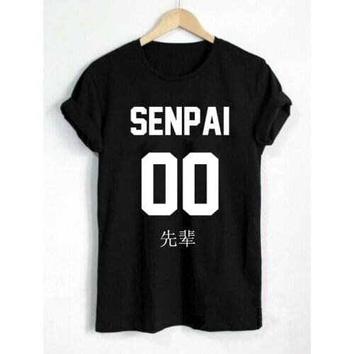 Women T-Shirt Japanese Shirt Front Letters Print T Shirt Casual Funny Grunge Goth Hipster Tops Woman Drop Shipping