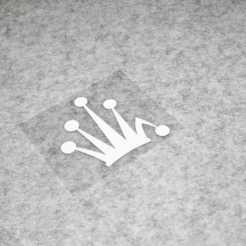 1PCS Car Styling and Decals Princess Crown Cartoon Stickers Reflective for Laptop Phone Motorcross