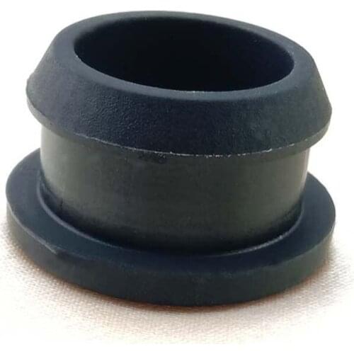 10pcs 6mm Black Silicone Rubber Hole Caps T Type Plug Cover Snap-on Gasket Blanking End Caps Seal Stopper Inserts