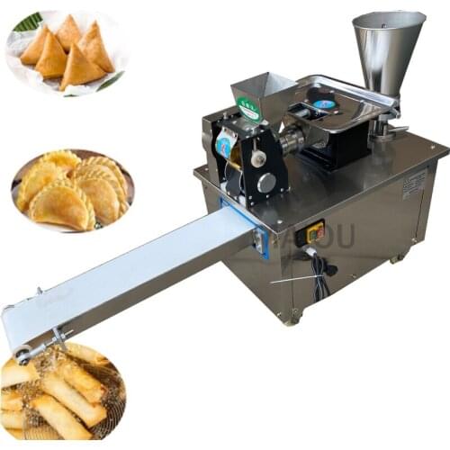 220V/110VAutomatic SamosaEmpanada Maker Frozen Gyoza Machine Dumpling Making Machine 4800pcs/h