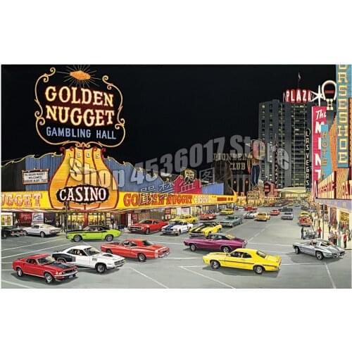 5D Diy Diamond Painting Cars & Trucks Americana Art Diamond Embroidery Full Square Kit Needlework Rhinestone Mosaic Picture