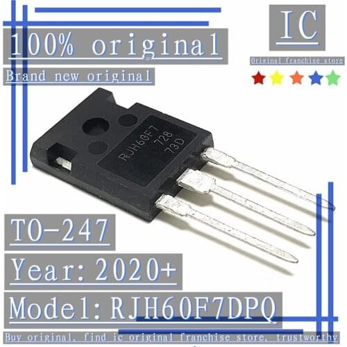 2020+ 100% Brand new original 10PCS RJH60F7DPQ RJH60F7 TO-247 90A600V electric welding machine or ultrasonic IGBT tube