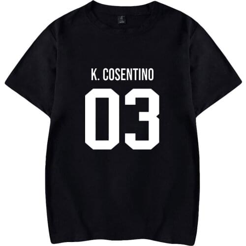Anime Kairi Cosentino Print Spring Summer Holiday Street Fashion Men/Women Casual Kawaii Streetwear Boy/girl T-shirt Tee Clothes