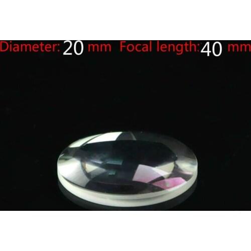 K9 Plano-convex Lens Diameter 20mm F=40mm Optical Lens/optical Element/precision Optical Lens