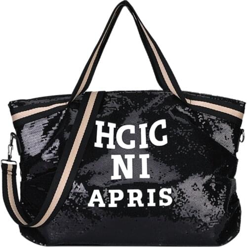 Fashion Ladies' Handbags Sequin Women Bags Female Large Capacity Top-handle Bags National Casual Tote Girl Travel Messenger Bag