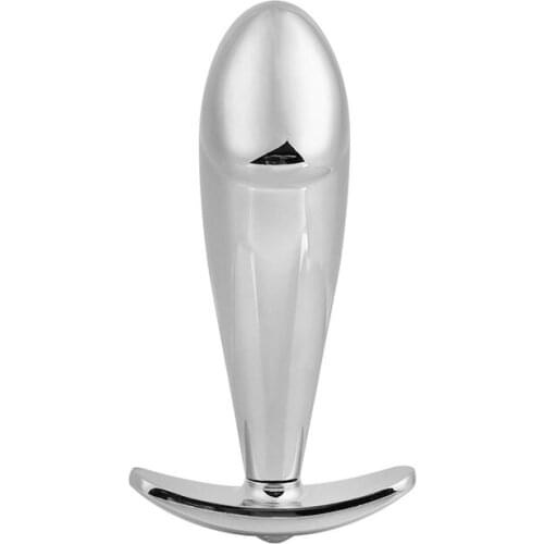 Stainless Steel Proatate Msaager Butt-plug G-spot Massager Stimulator Metal Anal Plugs Sex Adult Products for Woman Masturbation