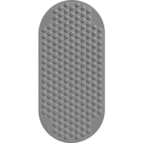 Bathtub Mat Non Slip Shower Floor Mats for Bathroom Bath Tub Washable Suction Cup 16x35inch