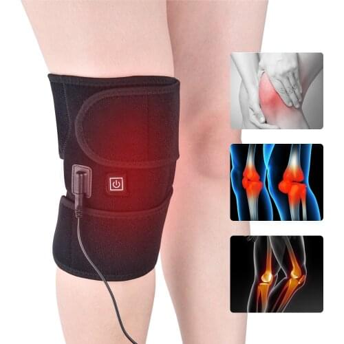 Arthritis Knee Brace Support Infrared Heating Heating Knee Pads Support Cramps Pain Relief Injury Recovery Knee Rehabilitation