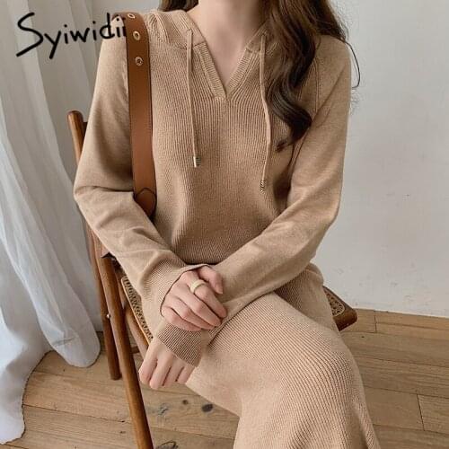 Syiwidii Fashionable Knitted Dresses