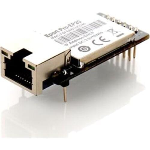 Wifi module Eport Pro-EP20 Linux Network Server Port TTL Serial to Ethernet Embedded Module DHCP 3.3V TCP IP Telnet