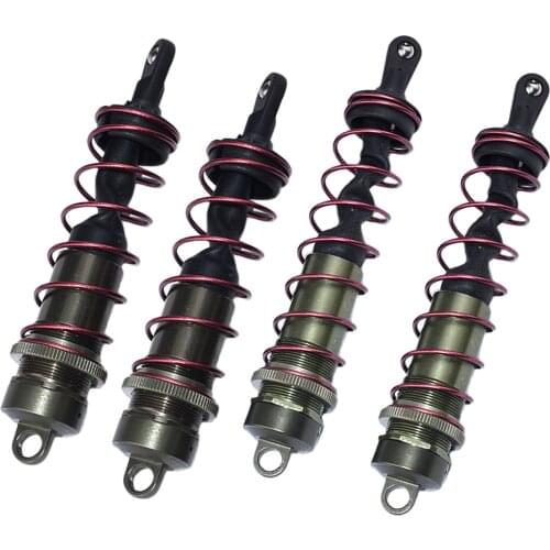 1:8 Red RC Car Buggy Truck Vehicle Front Rear Adjustable Shock Absorber Damper Model Off-road Car Shock Eliminator